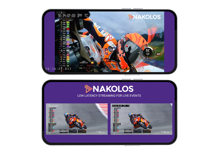 MotoGP Spielberg Smartphone with racing driver