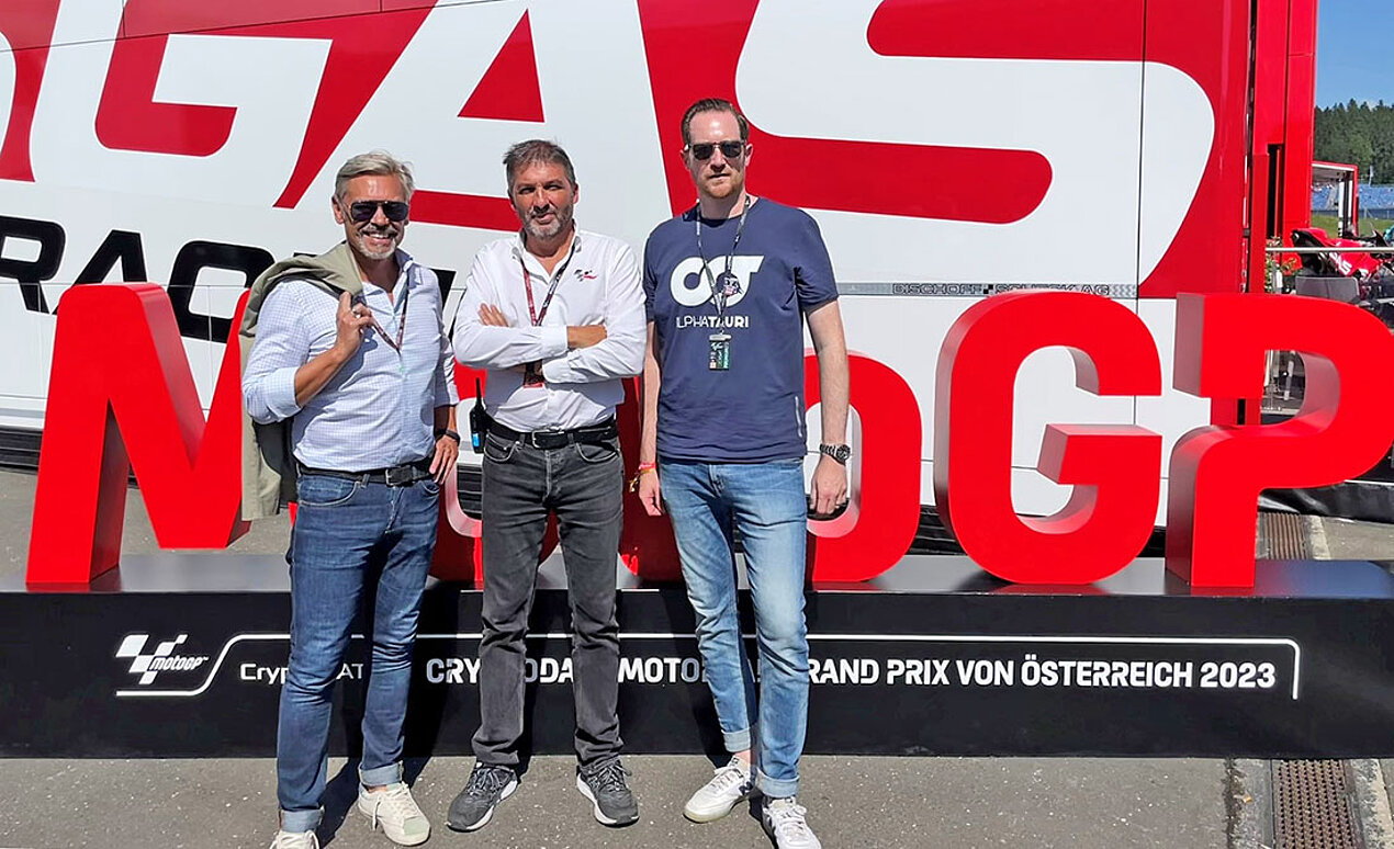 Life is live: Innovative 5G Broadcast transmission successfully tested at MotoGP™ in Austria group picture