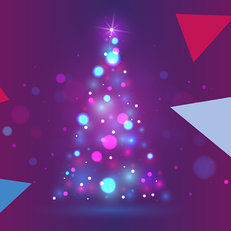 Digitaler Weihnachtsbaum