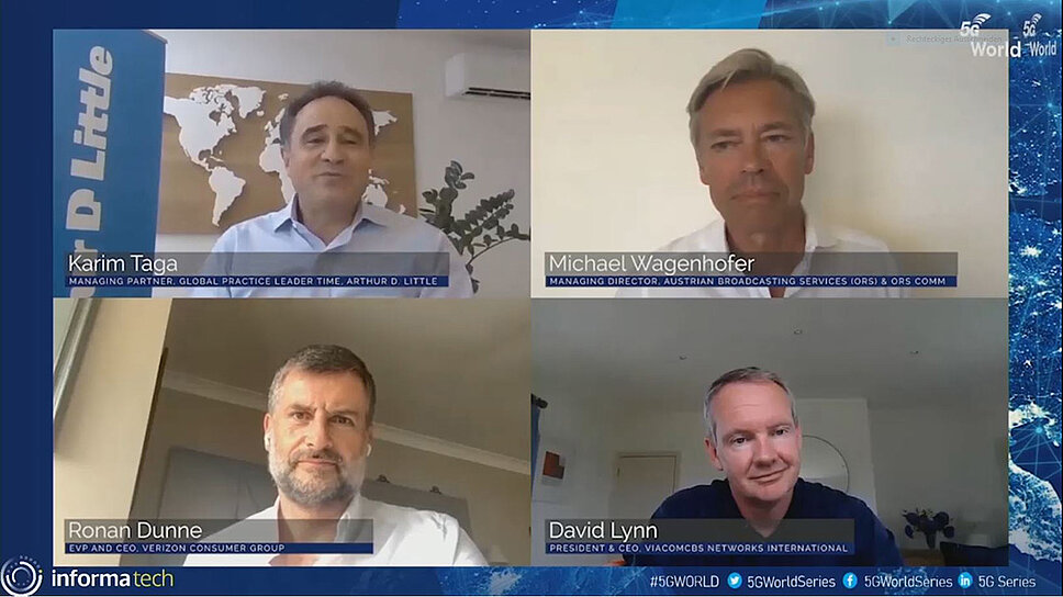Livestream Video with 4 persons