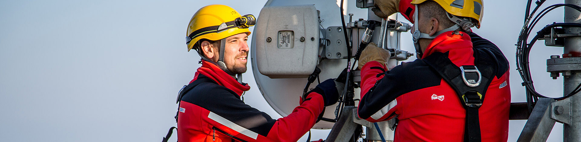 ORS Techniker beim Arbeiten