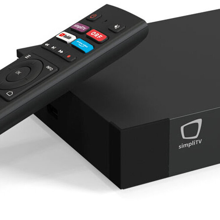 simpliONE Box Satellit Receiver mit RCU