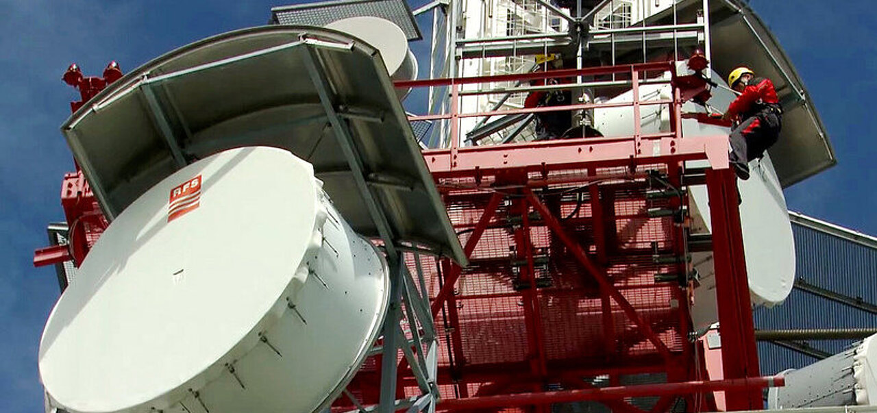 Sendemast mit Antennen