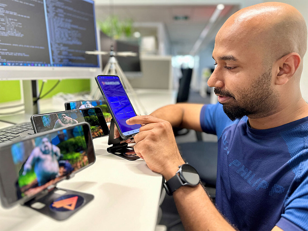 Ateme and ORS boost 5G-Broadcast capacity with the deployment of a NextGen Statmux Employer with smartphone