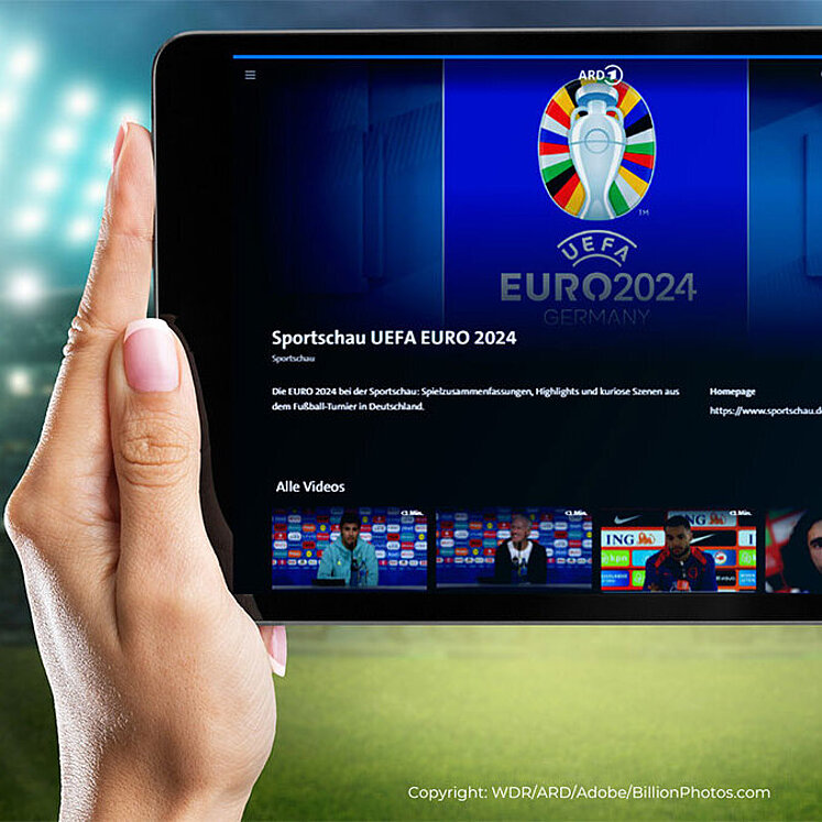 Euro Streaming on Tablet