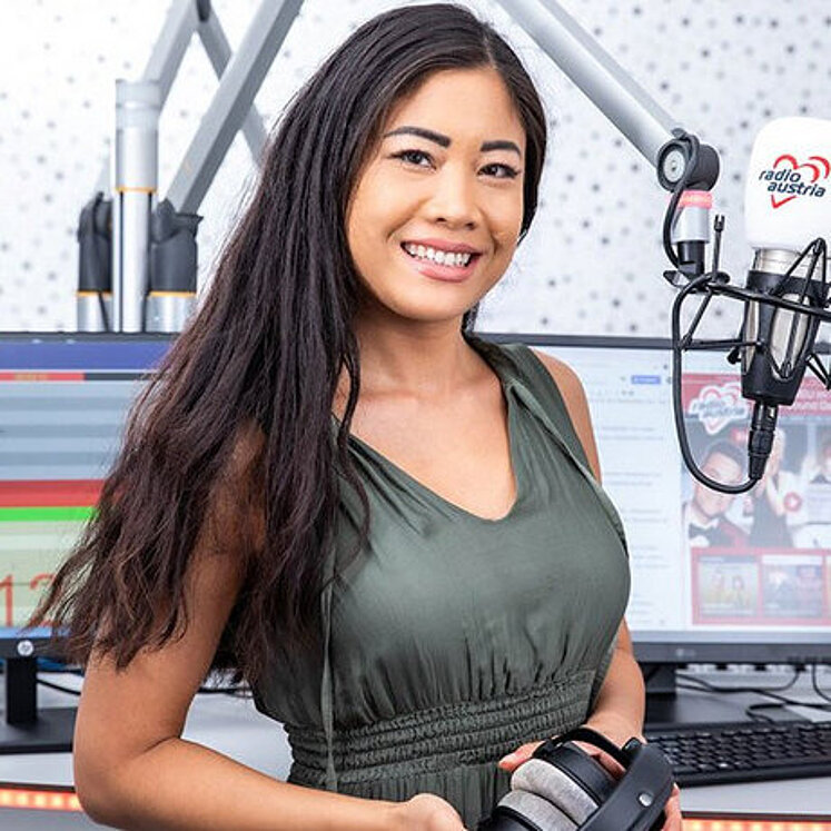 Radio Austria Programmchefin und Moderator in Vina Aquarina