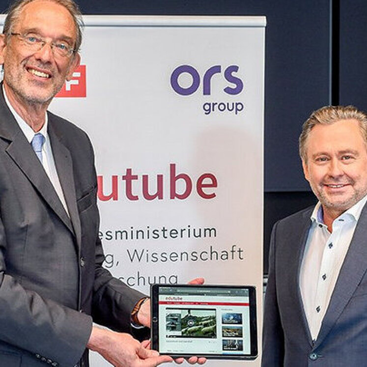 Dr. Heinz Faßmann und ORF-Generaldirektor Dr. Alexander Wrabetz