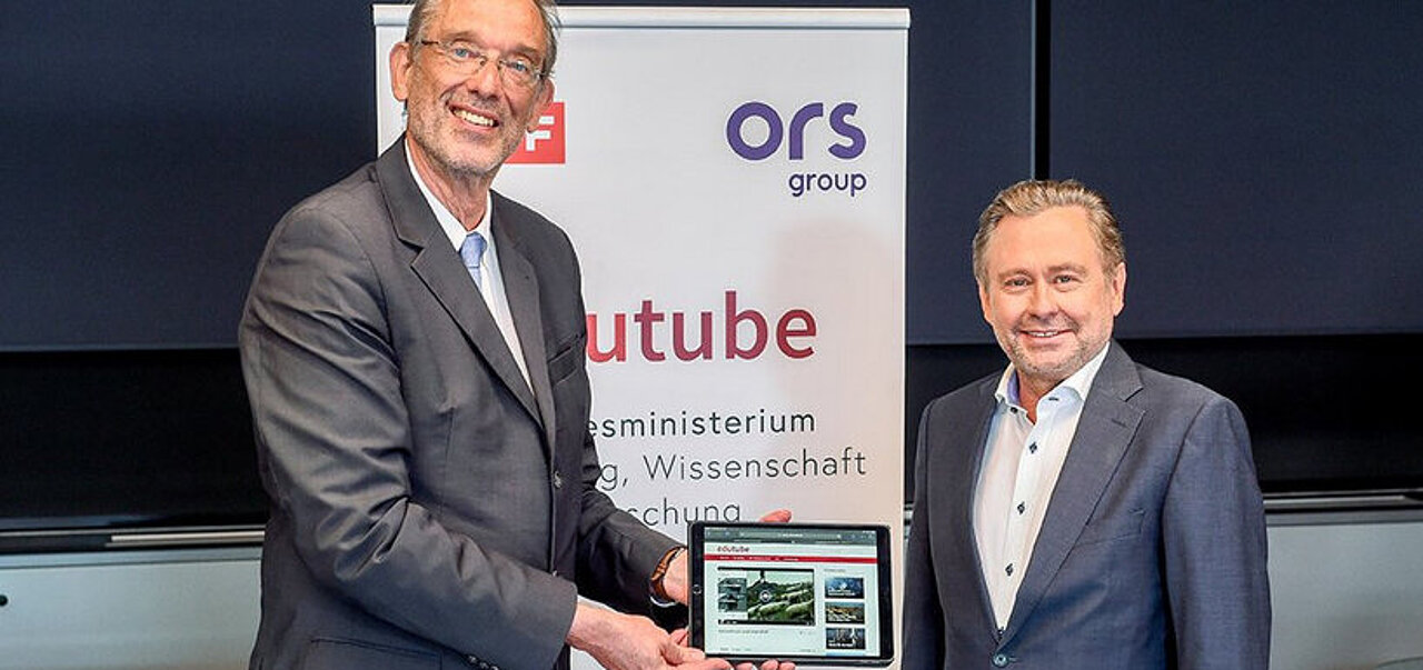 edutube: BMBWF und ORF verlängern erfolgreiche Kooperation Dr. Heinz Faßmann und ORF-Generaldirektor Dr. Alexander Wrabetz